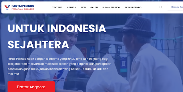 Cara Daftar Partai Perindo